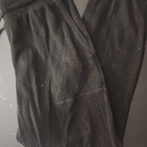 Yogalicious Black Waffle Fabric Jogger
